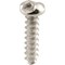 Prime-Line One-Way Sheet Metal Screw, #8 x 3/4 in., Steel, Chrome Plated (10 Pack) PH 17058 - alternate 1